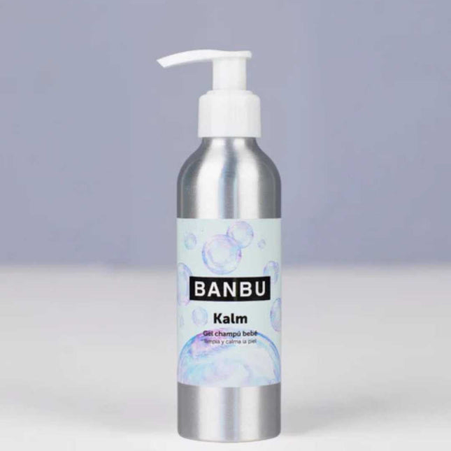 Champú gel suave para bebé con aloe vera y almendra dulce