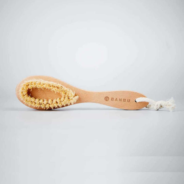 Cepillo quita pelo de madera de haya con cerdas de sisal