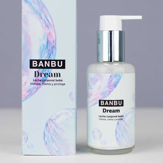 Leche corporal ecológica para bebé hipersensible y calmante