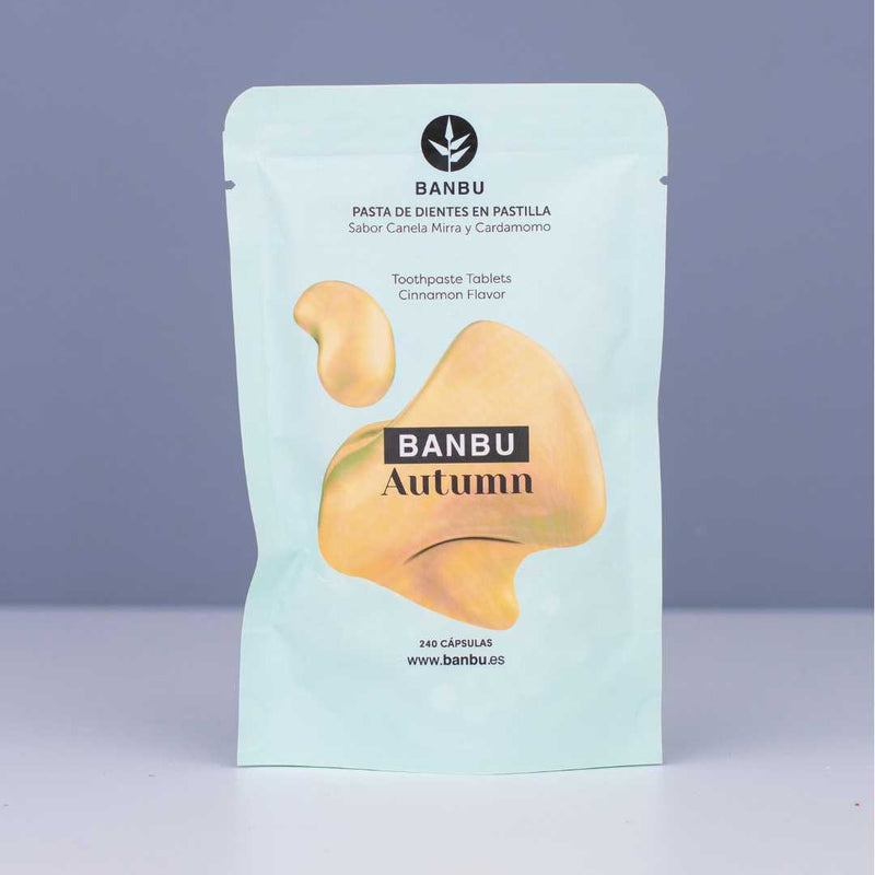 Pasta de dientes en pastilla natural para toda la familia