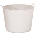 Capazo plástico blanco numero 3  40 litros