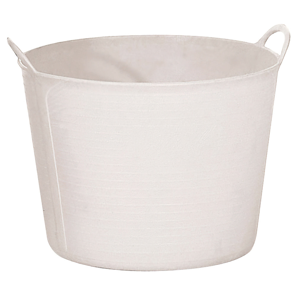 Capazo plástico blanco numero 3  40 litros
