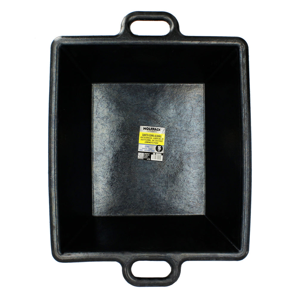 Gaveta de borracha de pedreiro n.º 2 16 L