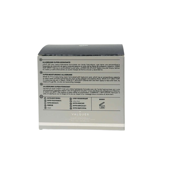 Crema facial hidratante con ácido hialurónico SPF uso diario