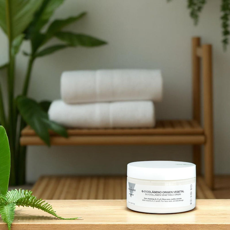 Crema facial G3 colágeno vegetal | hidratación y firmeza