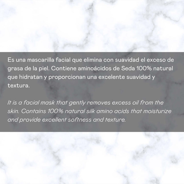 Mascarilla purificante para piel grasa | control de grasa