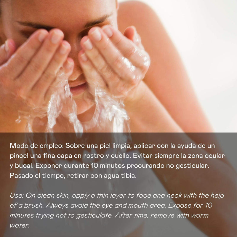 Mascarilla purificante para piel grasa | control de grasa