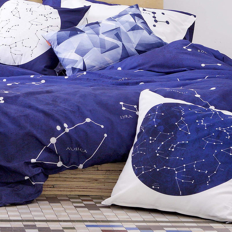 Cosmos Funda de cojín 50x50 + 50x30 cm