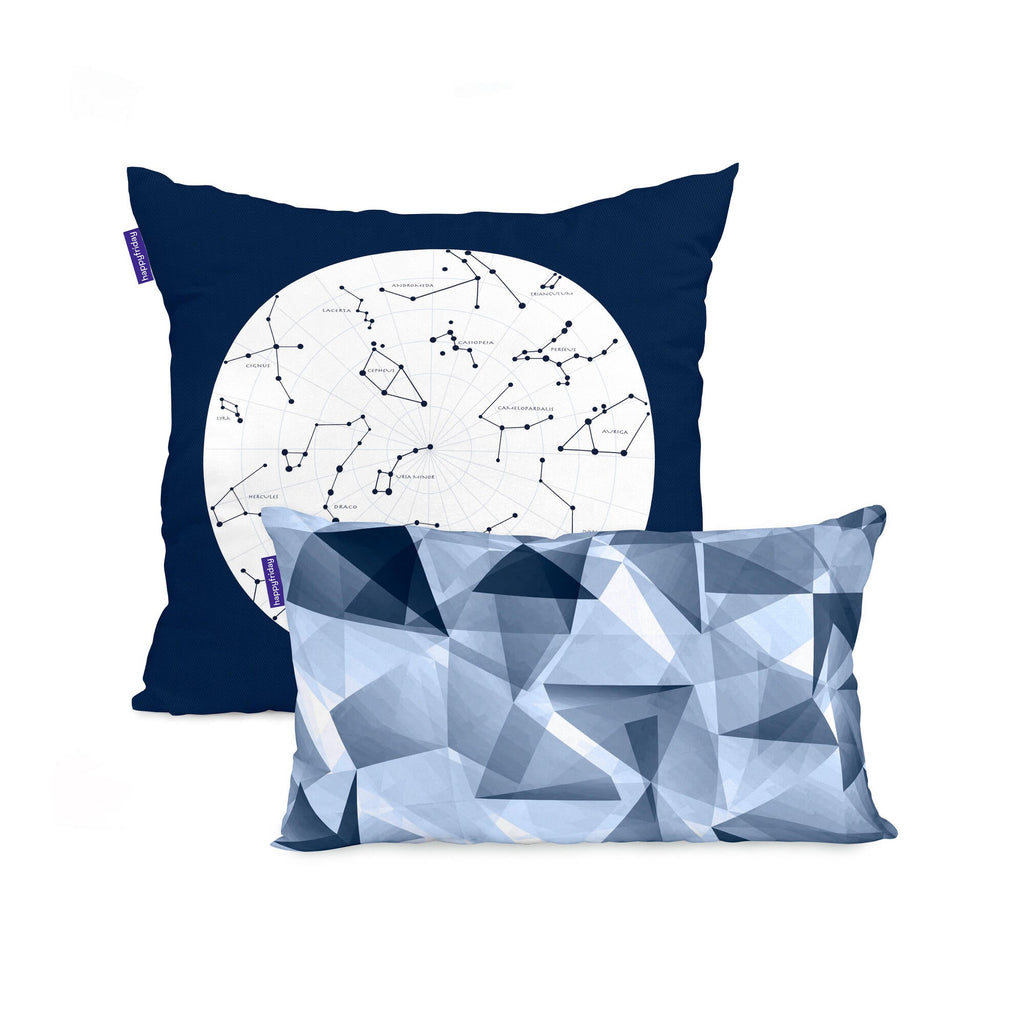 Cosmos Cushion Cover 50x50 + 50x30 cm
