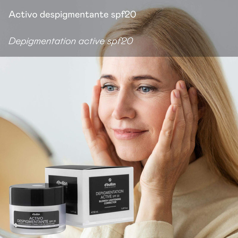 Activo facial despigmentante SPF 20 | para hiperpigmentación