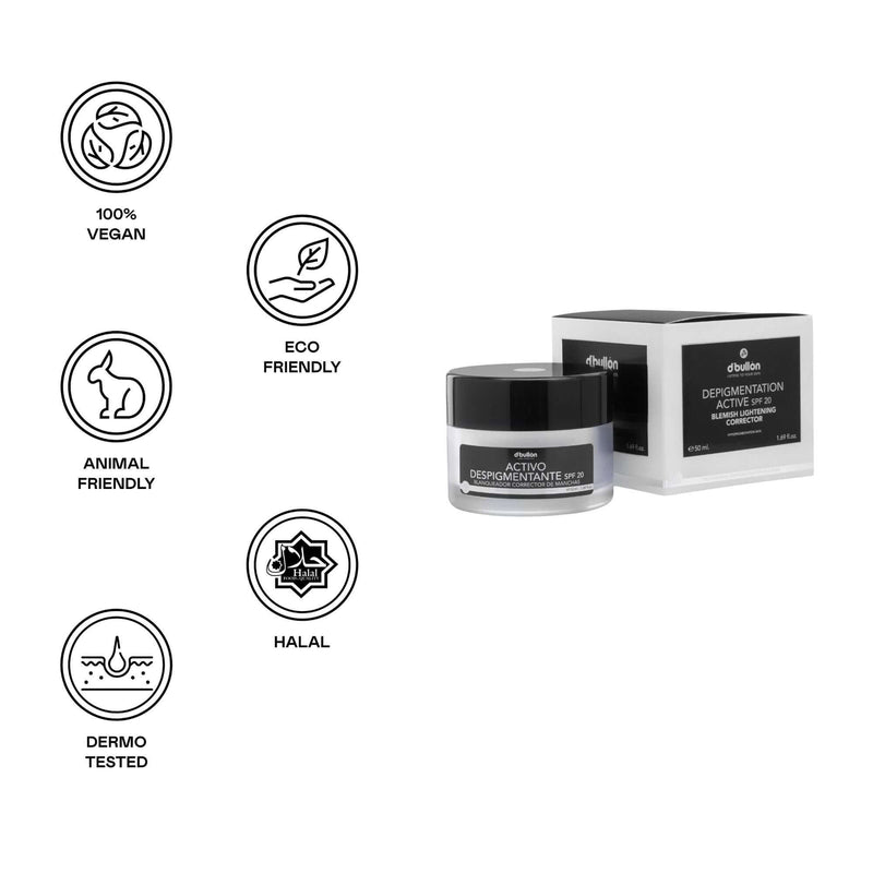 Activo facial despigmentante SPF 20 | para hiperpigmentación