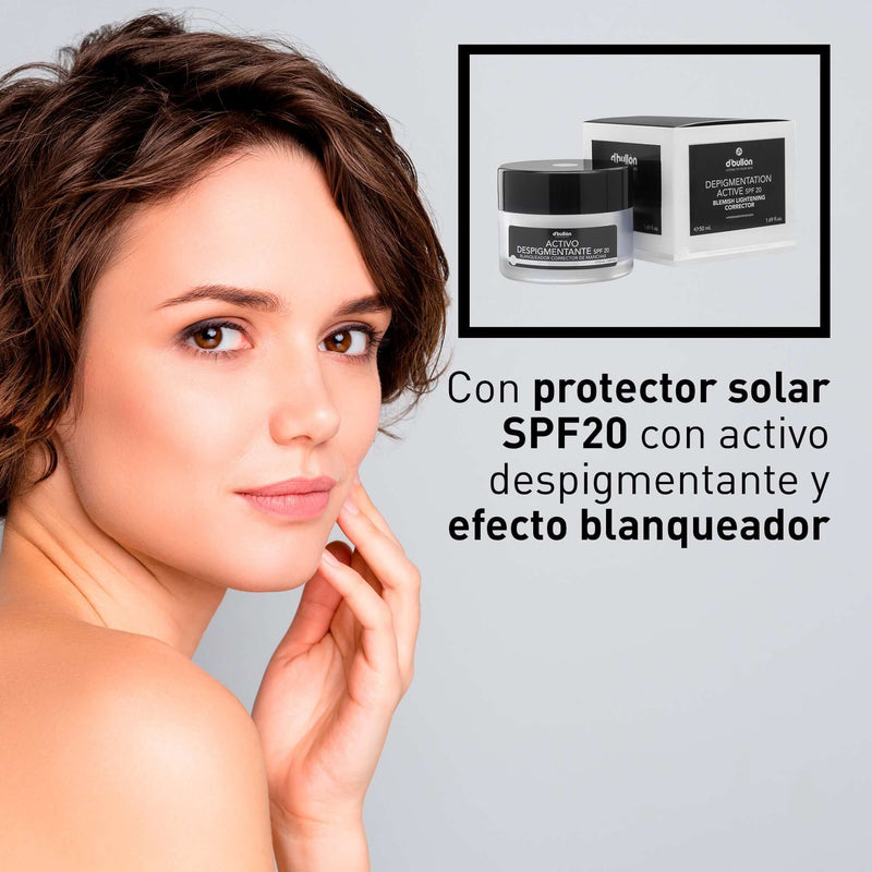 Activo facial despigmentante SPF 20 | para hiperpigmentación