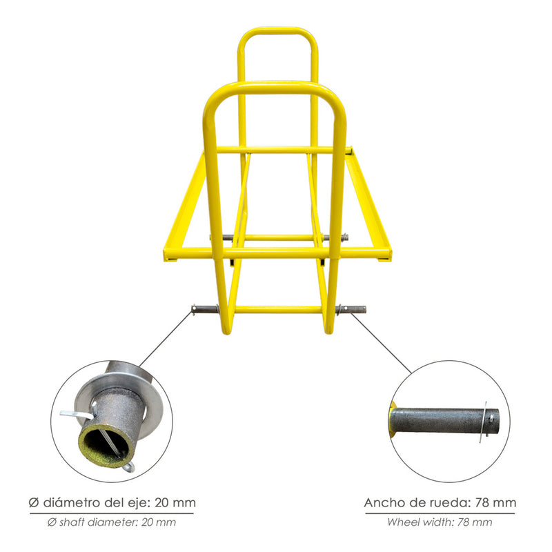 Carretilla invernadero sin ruedas, carretilla invernadero, carro recoleccion invernadero, carro invernadero,