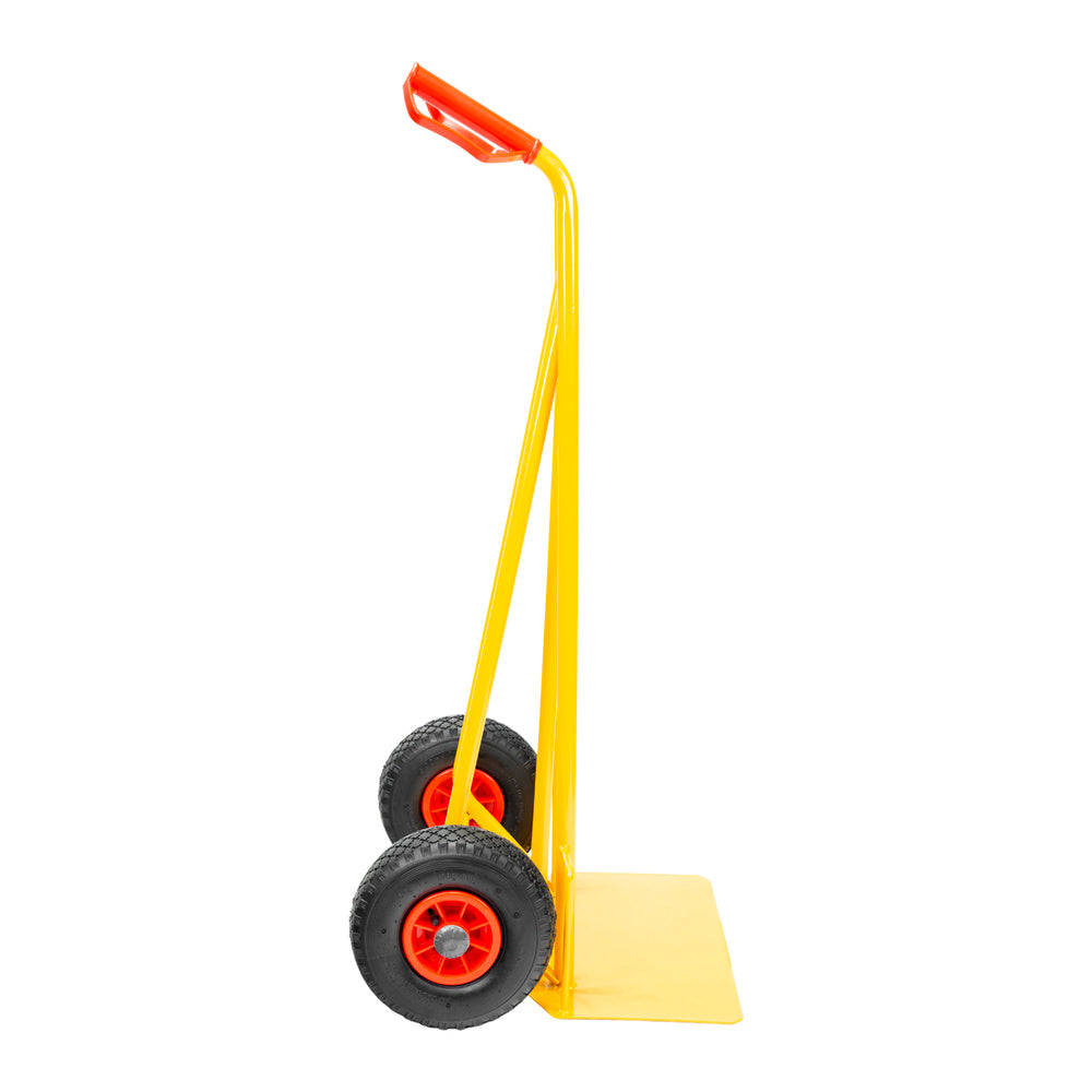 Warehouse sack truck / pneumatic tires plastic rims