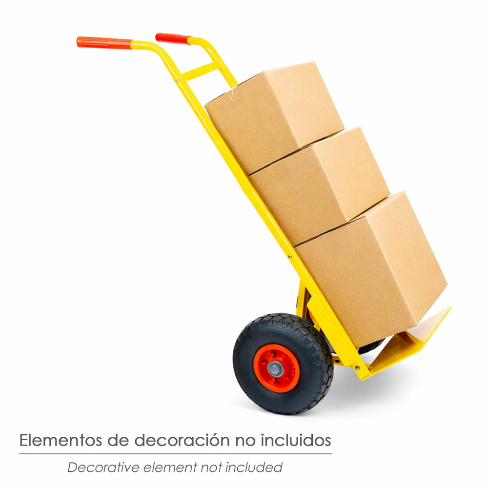 Carretilla almacén rueda neumática llanta de plástico "easy"