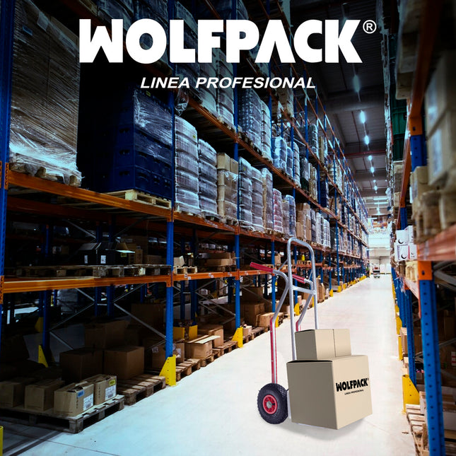 Carretilla almacen / sacos  aluminio ruedas neumáticas