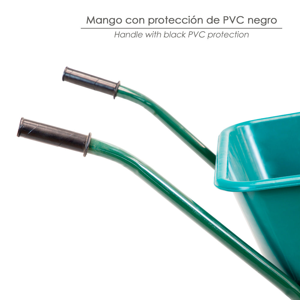 Plastic disassembled wheelbarrow 100 liters