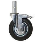 Rueda industrial andamio (macho) 200 mm