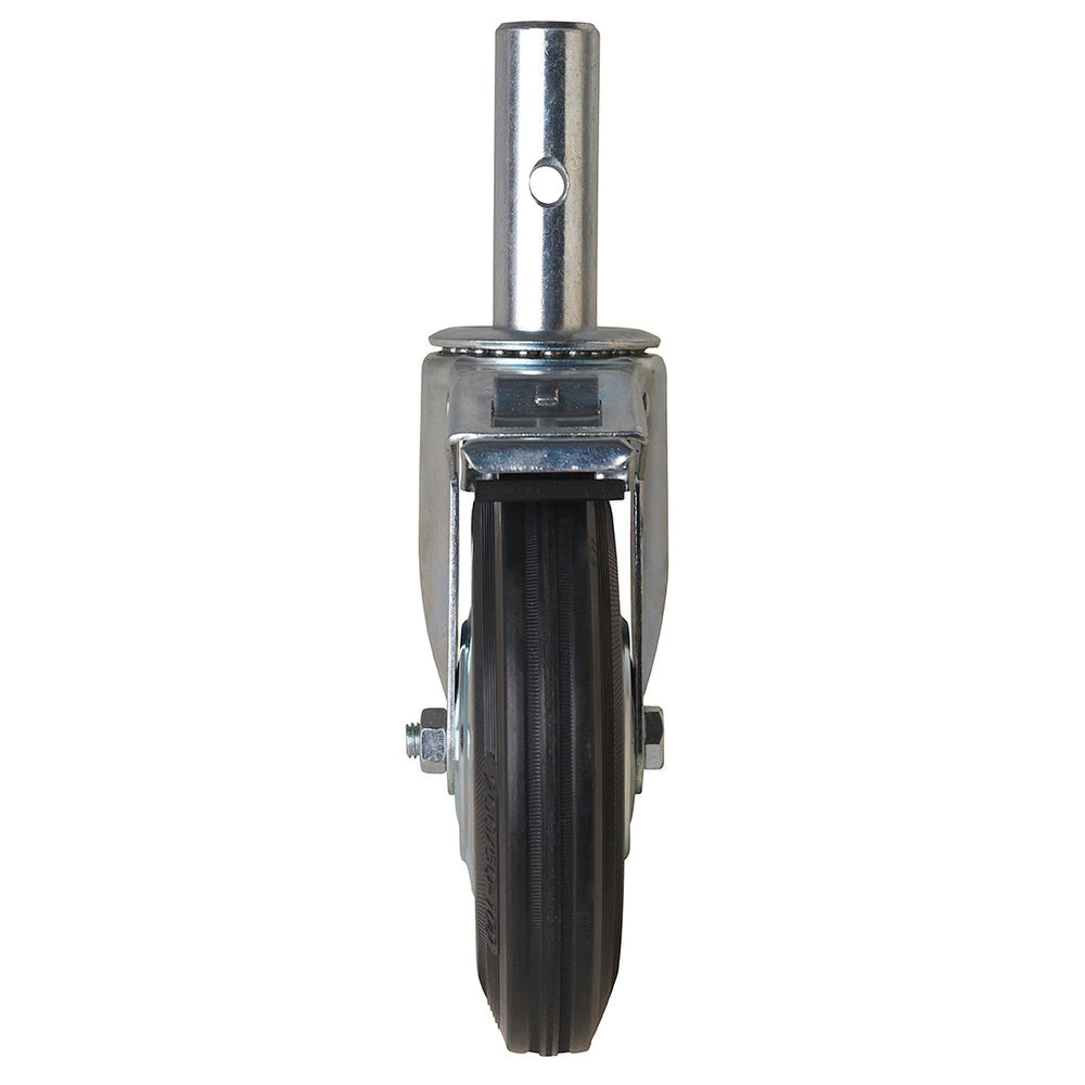 Rueda industrial andamio (macho) 200 mm