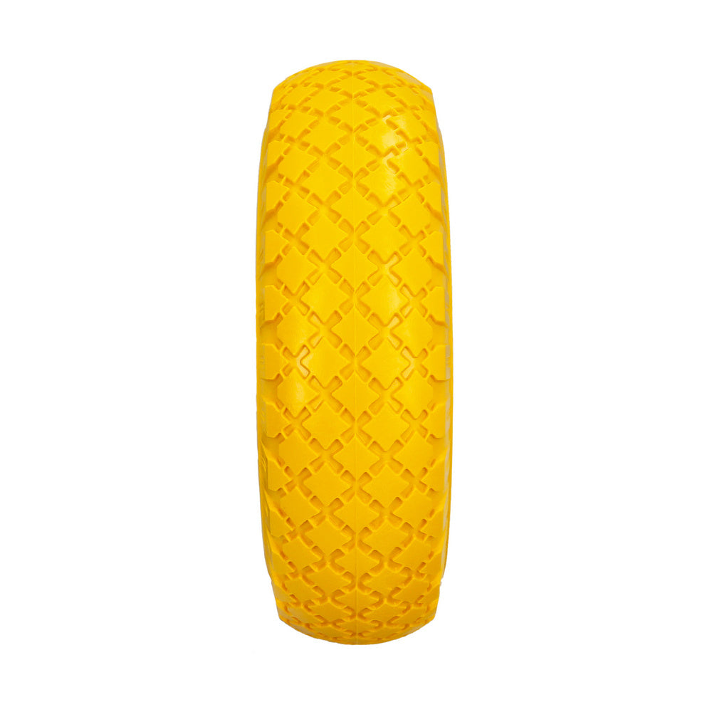 Rueda carretilla almacén / sacos  maciza llanta plástico  20 mm