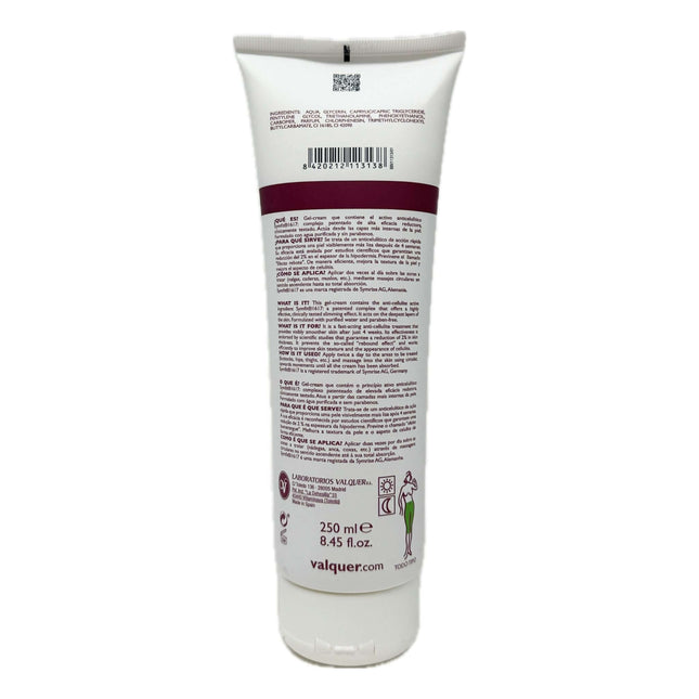 Gel crema reductora adelgazante contorno corporal 250 ml
