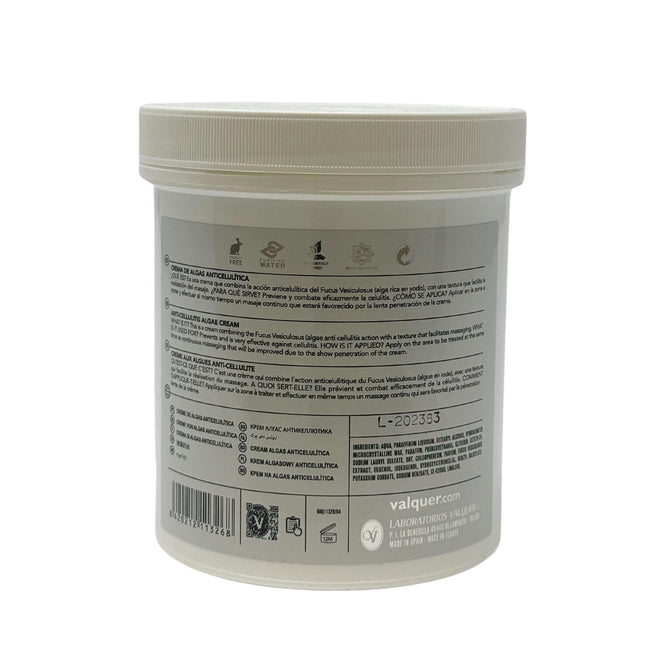 Crema anticelulítica con Fucus vesiculosus combate celulitis