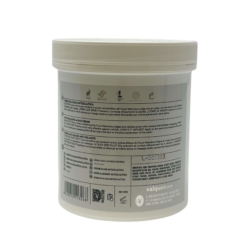 Crema anticelulítica con Fucus vesiculosus combate celulitis