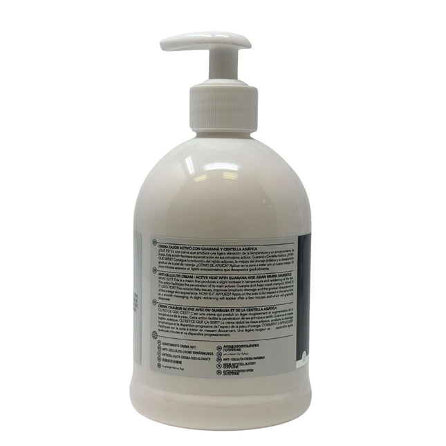 Crema corporal calor activo reduce contorno con guaraná