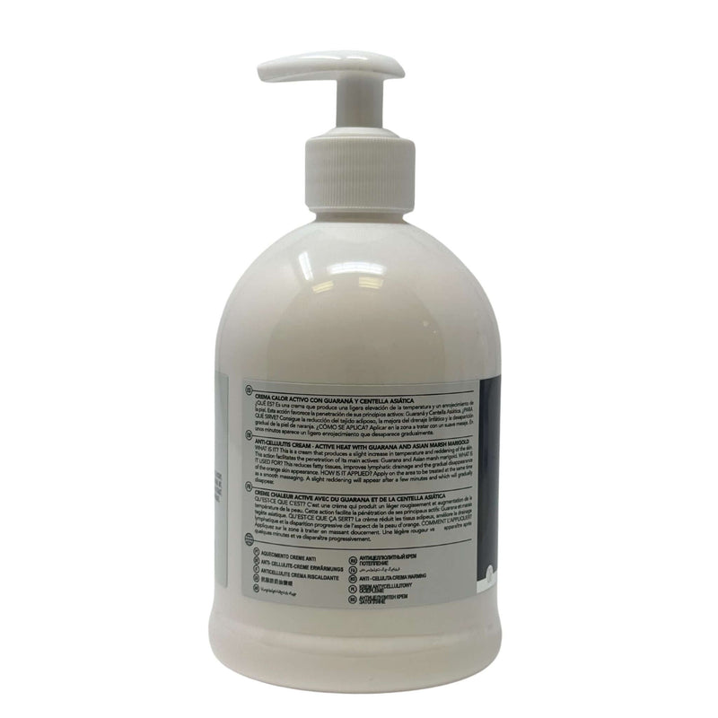 Crema corporal calor activo reduce contorno con guaraná