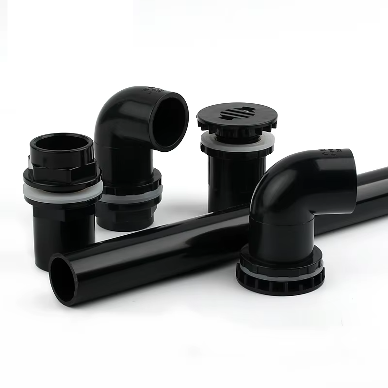 Tubos y conexiones de PVC negro de 20 a 50mmTubos y conexionesHardware > Plumbing > Plumbing Fittings & Supports > Pipe Connectors