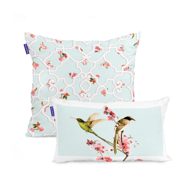 Sakura Funda de cojín 50x50 + 50x30 cm