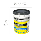 Pintura impermeabilizante con fibras para exteriores / interiores 750 ml. Color gris