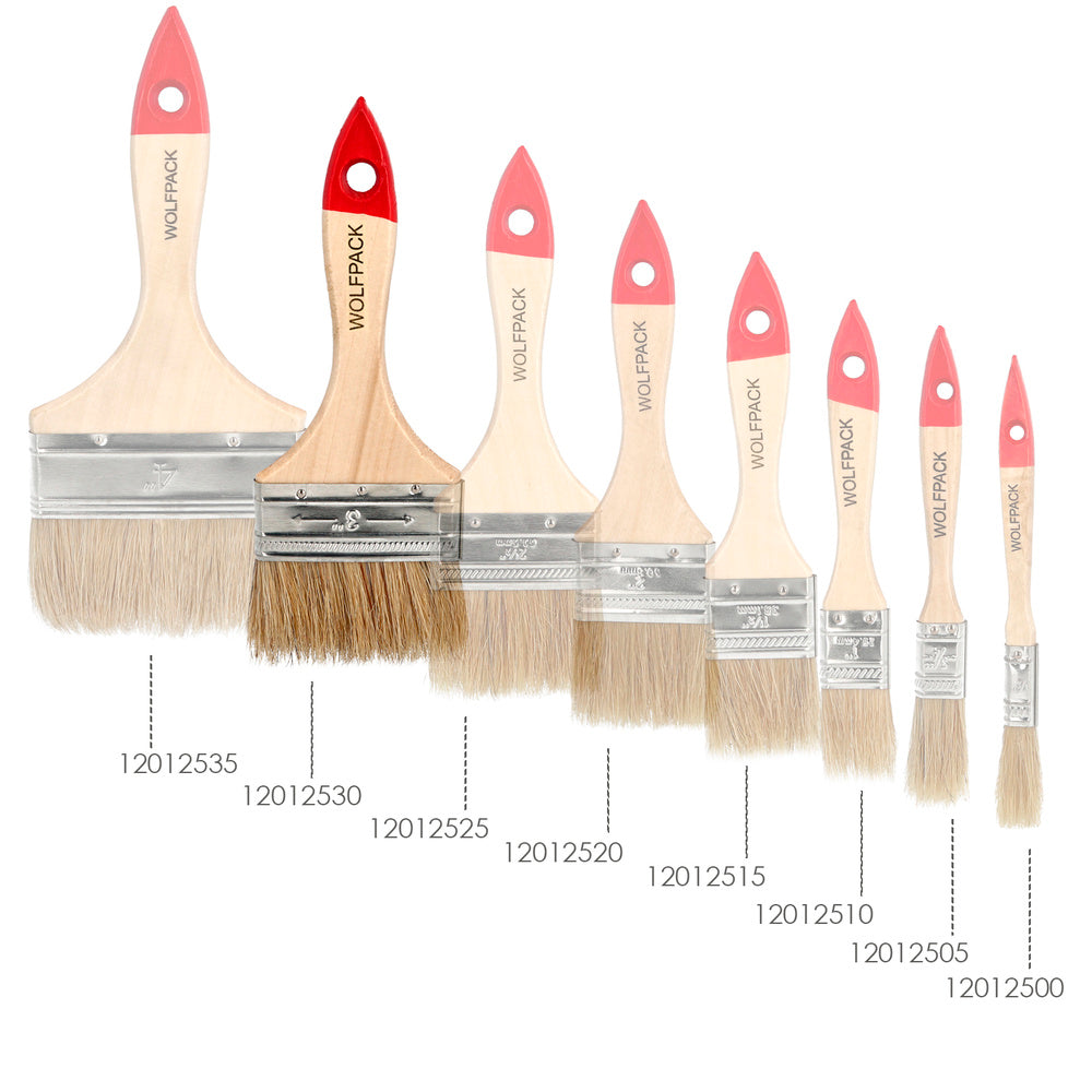 Brico double white bristle brush No. 27 (bristle width 76 mm)