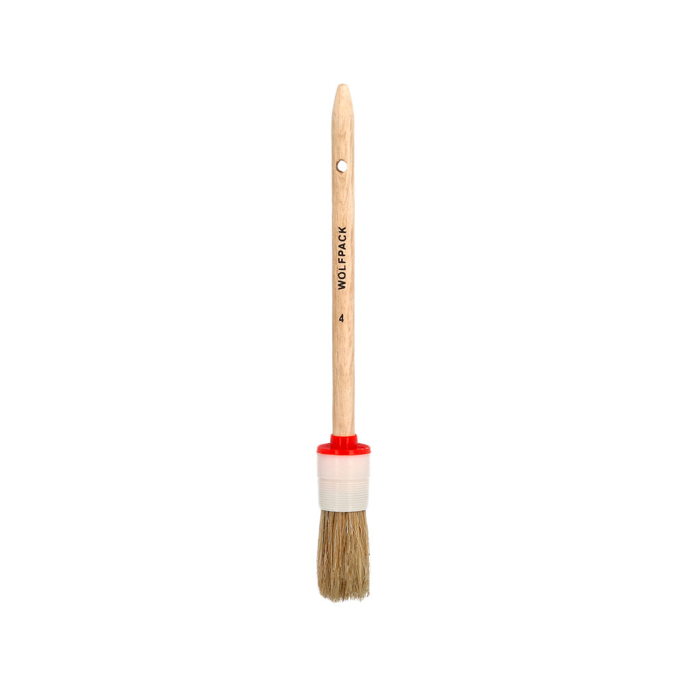 Round bristle paint brush no. 4