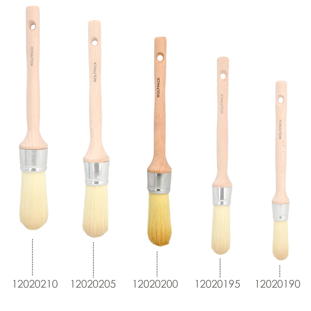 Wolfpack iron ferrule painter's brush No. 10