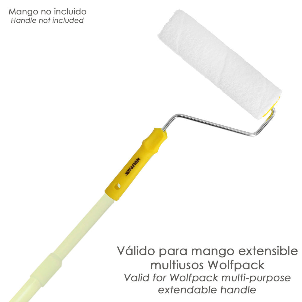 Rolo de pintar pladur 230 mm especial pladur, rolo paredes lisas