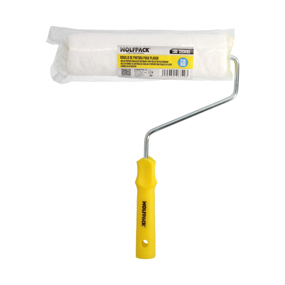 Rolo de pintar pladur 230 mm especial pladur, rolo paredes lisas