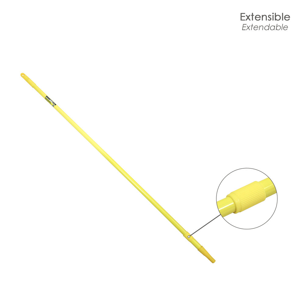 2-meter multi-purpose extendable metallic handle