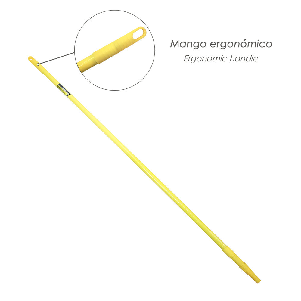 2-meter multi-purpose extendable metallic handle