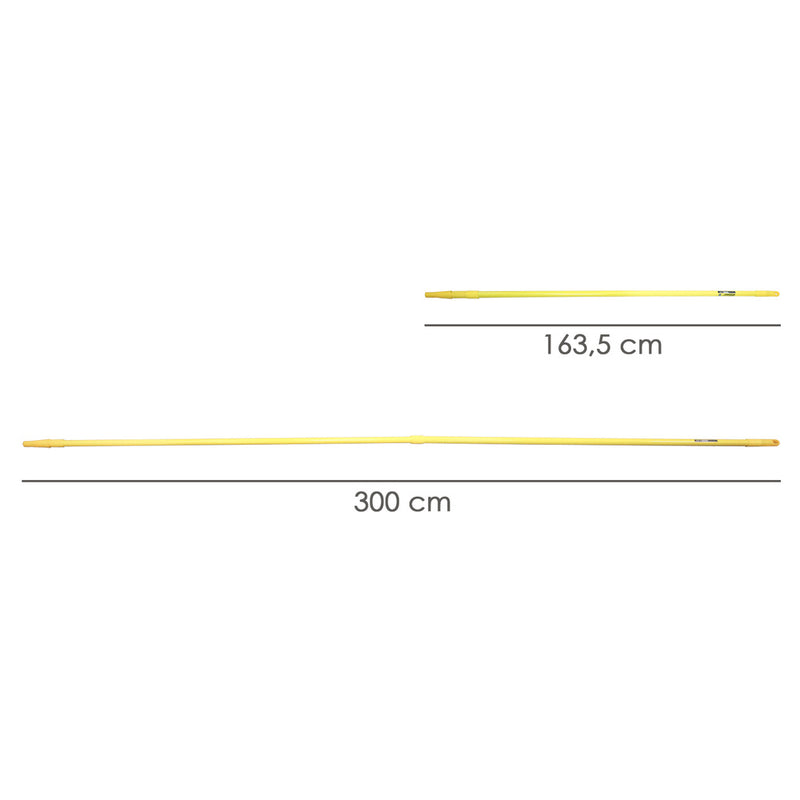 Mango metálico extensible multiuso 3 metros