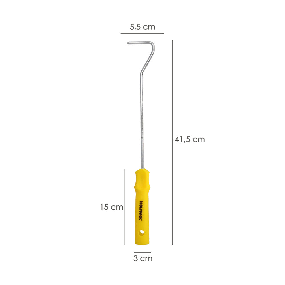 Replacement handle for enamel rollers 50 mm