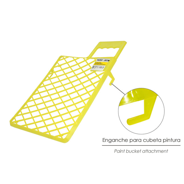 Rejilla para escurrir rodillos pintar