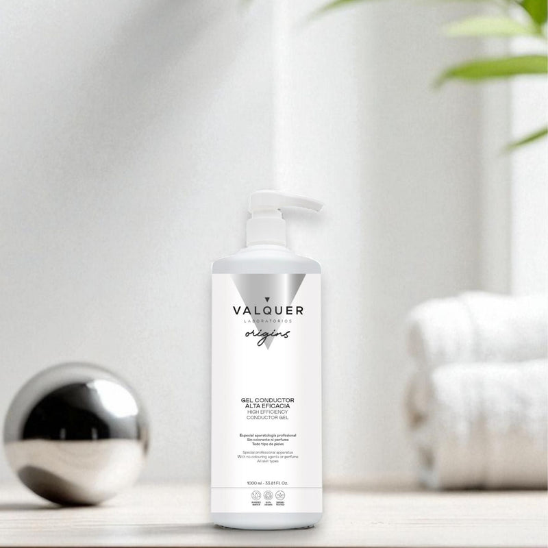 Gel conductor facial y corporal para uso profesional