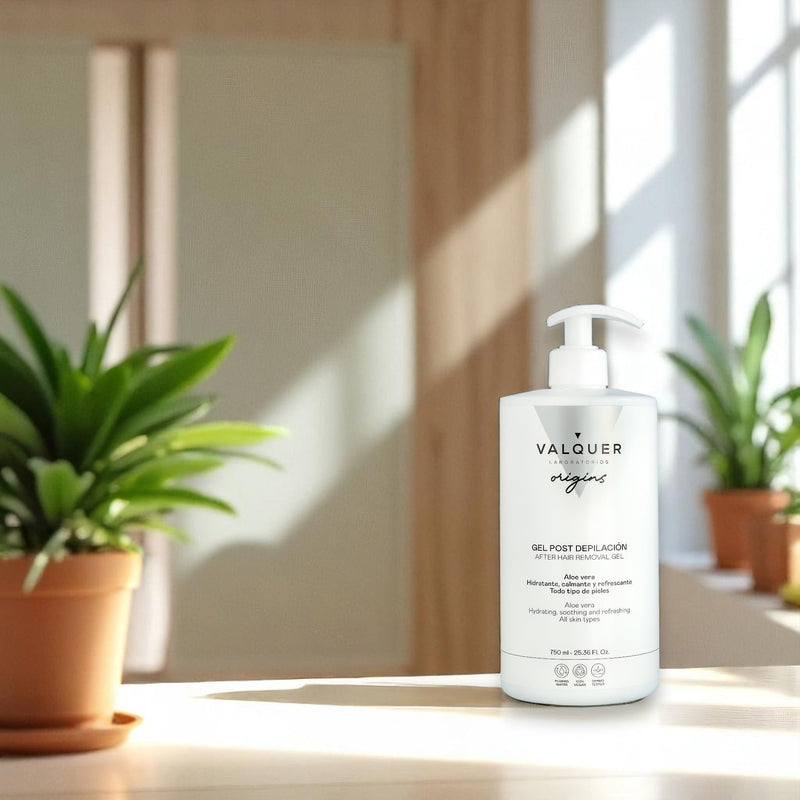 Gel postdepilación con aloe vera calmante | piel suave