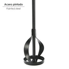 Mezclador pinturas para taladro ø 60 x 400 mm mezclador / agitador pinturas, cemento, yeso