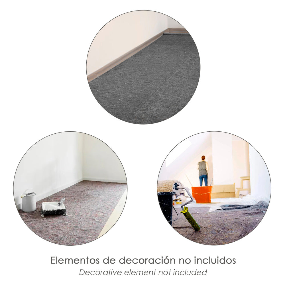 Feltro multiusos rolo 1x10 metros reforçado/impermeável.