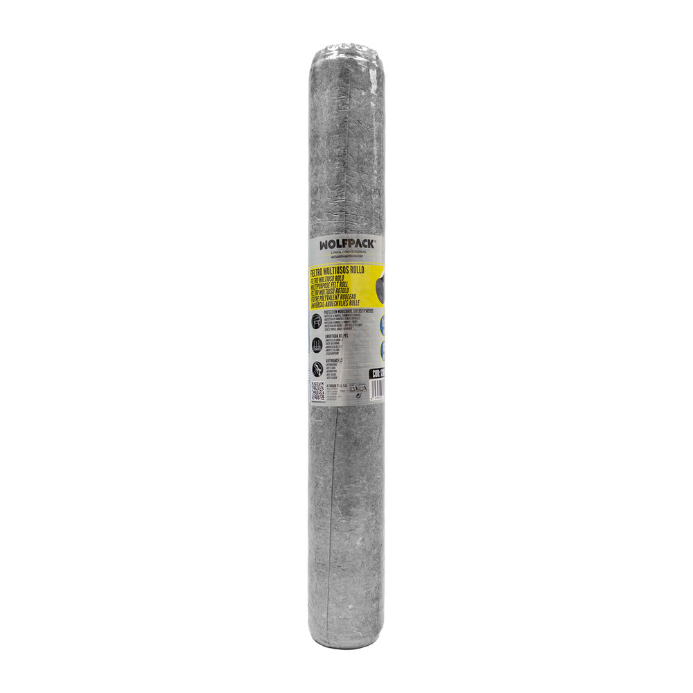 Multipurpose felt roll 1x25 meters. Reinforced/waterproof