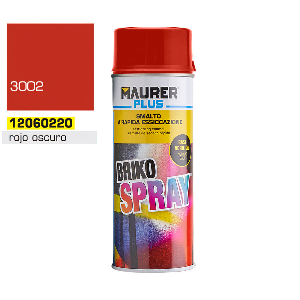 Dark Carmine Red Spray Paint 400ml.