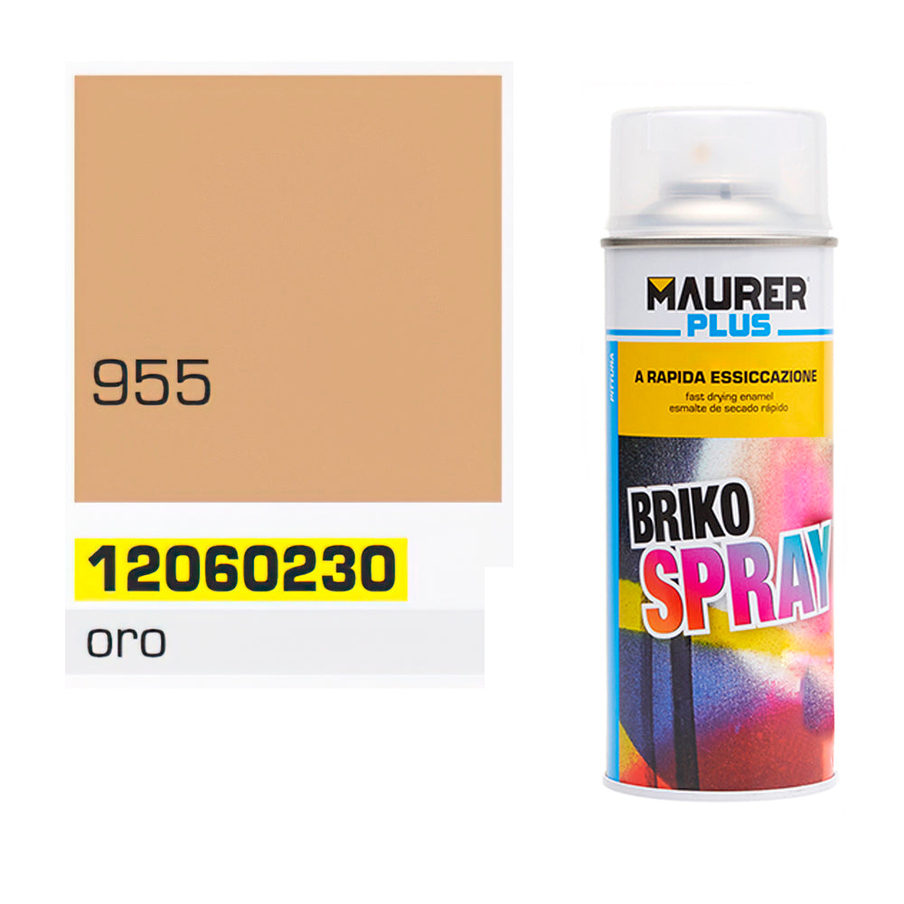 Gold spray paint 400 ml.