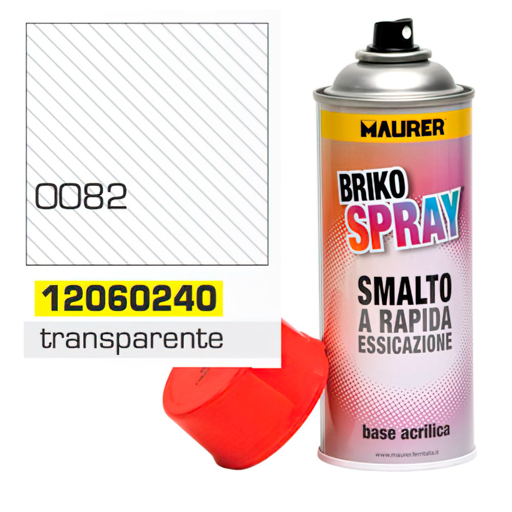 Clear gloss spray paint 400 ml.